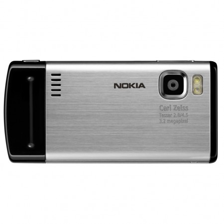 Nokia 6500 slide - Vedere din spate