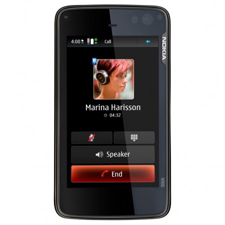 Nokia N900 - Vedere din fata
