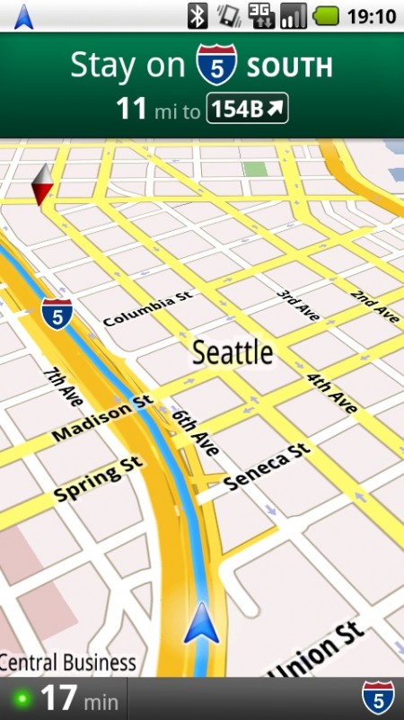 Google Maps for Android - Navigation