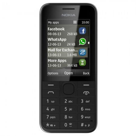 Nokia 208 - Vedere din fata