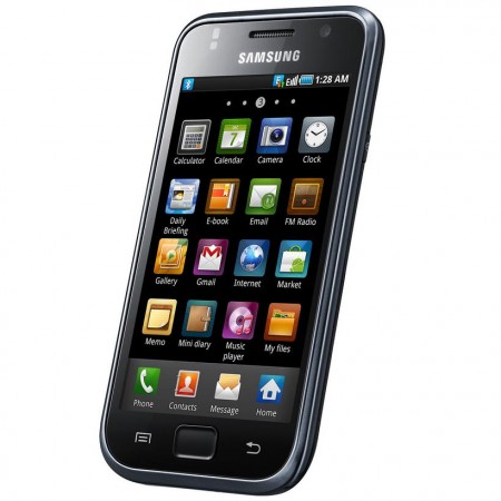Samsung I9000 Galaxy S - Vedere din fata/ dreapta (2)