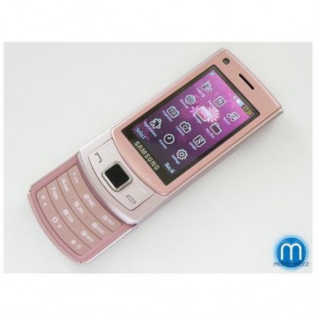 Samsung S7350 Ultra S - Vedere din fata (roz)