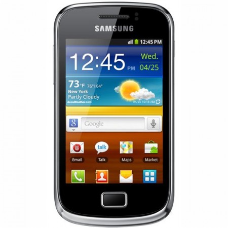 Samsung Galaxy mini 2 - Vedere din fata