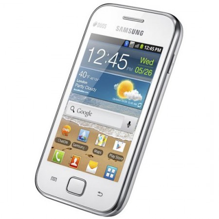Samsung Galaxy Ace Duos - Vedere din fata/ dreapta