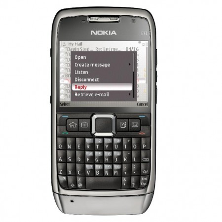 Nokia E71 - Email (2)