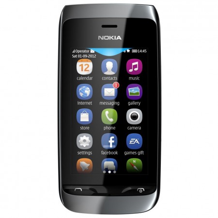 Nokia Asha 309 - Vedere din fata