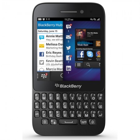 BlackBerry Q5 - Vedere din fata