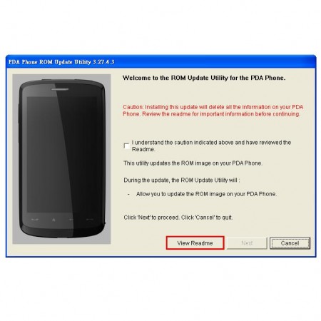 HTC Touch HD - ROM Upgrade