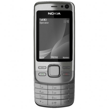 Nokia 6600i slide - Vedere din fata, deschis