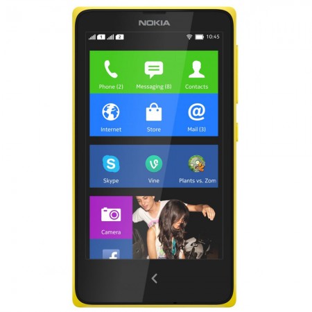 Nokia X - Vedere din fata