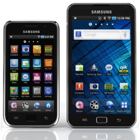 Samsung Galaxy S WiFi 4.0 si 5.0