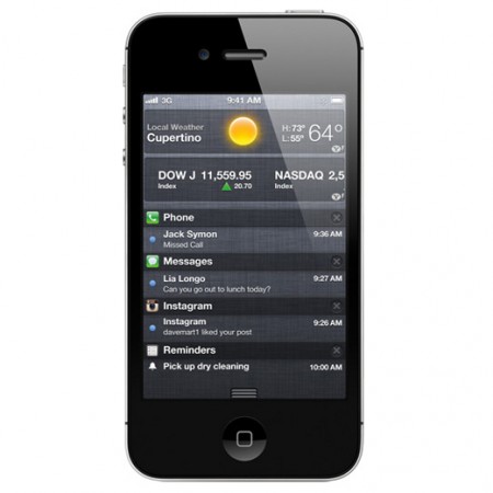 Apple iPhone 4S - Notifications