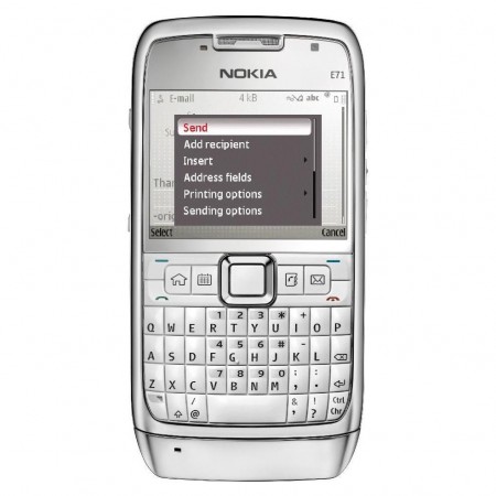 Nokia E71 - Email (1)