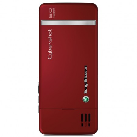 Sony Ericsson C902 - Varianta Luscious Red, vedere din spate
