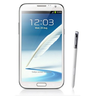 Samsung Galaxy Note II - Vedere din fata