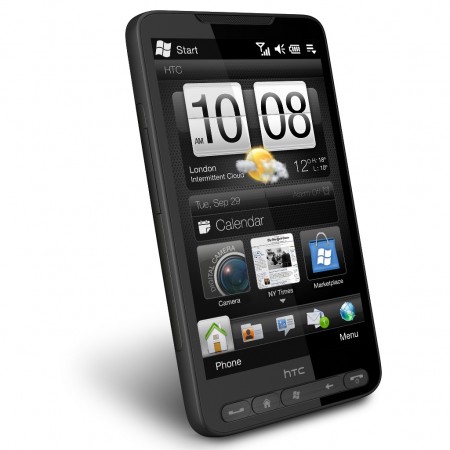 HTC Touch HD2 - Vedere din fata/ stanga