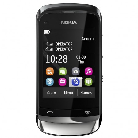 Nokia C2-06 - Vedere din fata