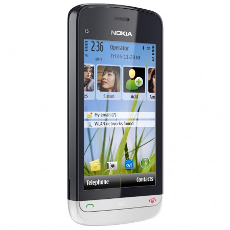 Nokia C5-03 - Vedere din fata/ stanga