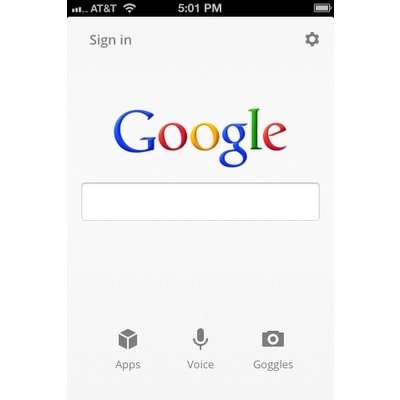 Google Search - iPhone