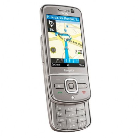 Nokia 6710 Navigator - Vedere din fata/ stanga, deschis