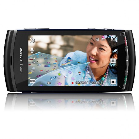 Sony Ericsson Vivaz - Vedere din fata (orizontal)