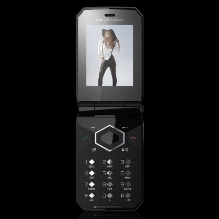 Sony Ericsson Jalou - Vedere din fata, deschis