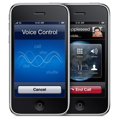 Apple iPhone 3GS - Comenzi vocale