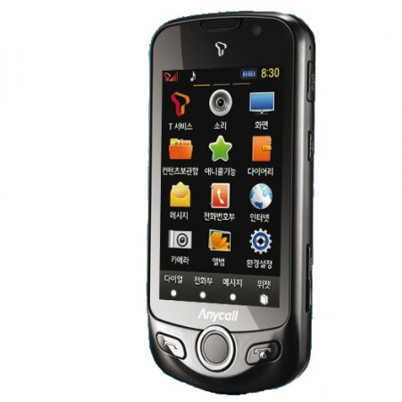 Anycall W960 AMOLED 3D - Vedere din fata/ dreapta