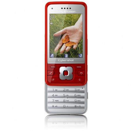 Sony Ericsson C903 - Vedere din fata, deschis