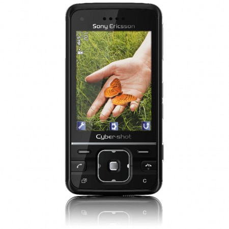 Sony Ericsson C903 - Vedere din fata (Negru)