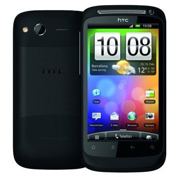 HTC Desire S - Vedere din fata si spate