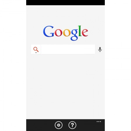 Google Search - Windows Phone 7.5