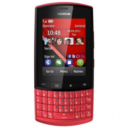 Nokia Asha 303 - Vedere din fata