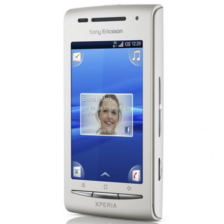Sony Ericsson XPERIA X8 - Vedere din fata/ dreapta