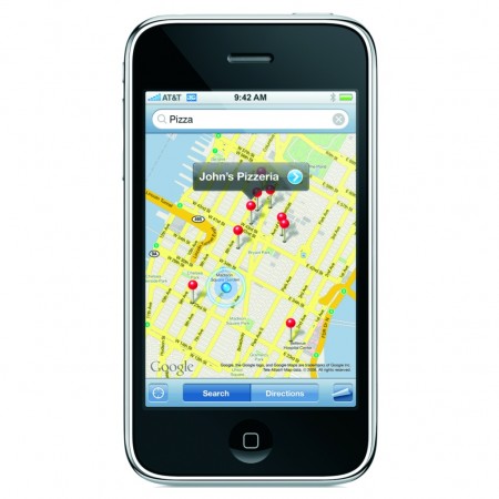 Apple iPhone 3G - Google Maps
