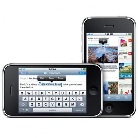 iPhone 3GS - Copy & Paste
