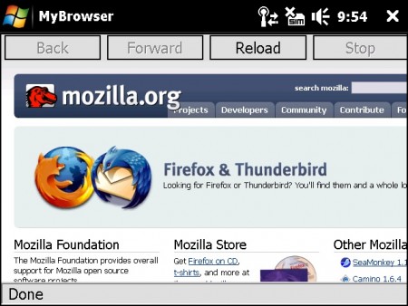 Mozilla Fennec - mozilla.org