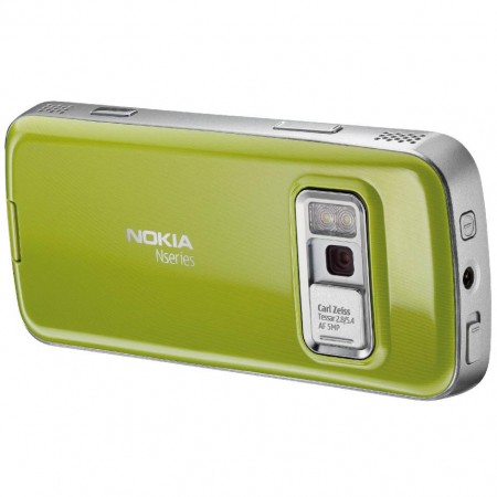 Nokia N79 - Vedere din spate (verde)