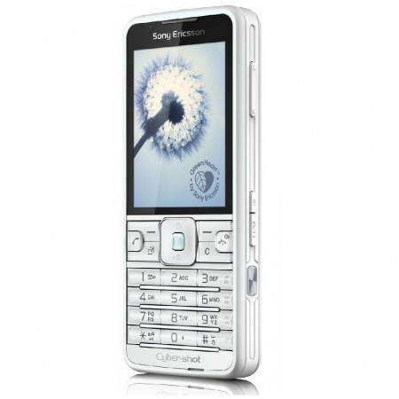 Sony Ericsson C901 GreenHeart - Vedere din fata/ dreapta