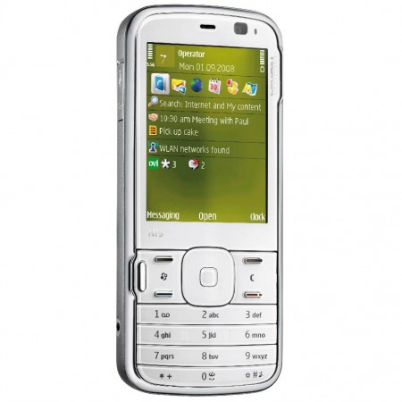 Nokia N79 - Vedere din fata (verde)