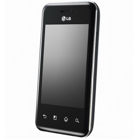 LG Optimus One - Vedere din fata/ dreapta