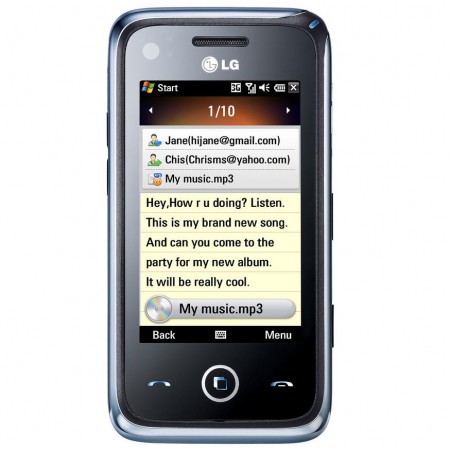 LG GM730 - Messenger