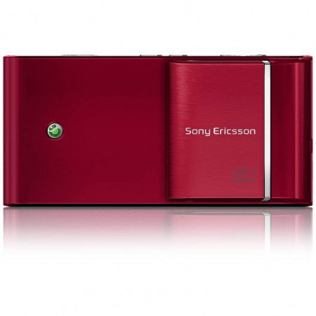 Sony Ericsson Satio - Vedere din spate (rosu)