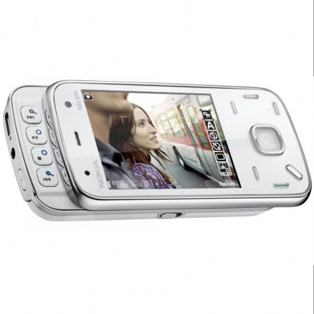 Nokia N86 - Vedere din fata, orizontal, deschis