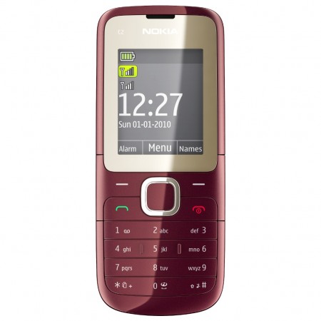 Nokia C2-00 - Vedere din fata