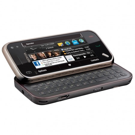 Nokia N97 mini - Deschis, orizontal