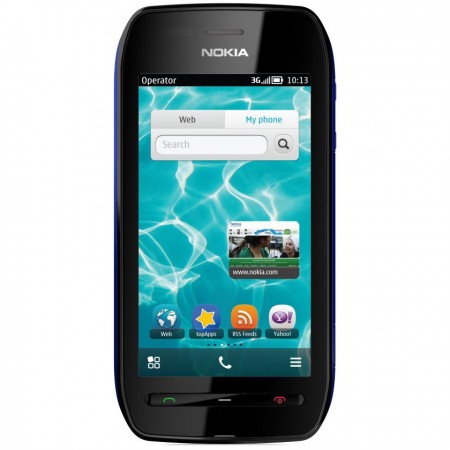 Nokia 603 - Vedere din fata