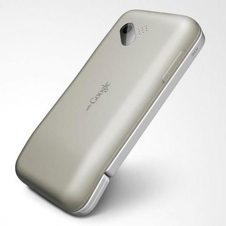 HTC G1 - Vedere din spate/ stanga (alb)