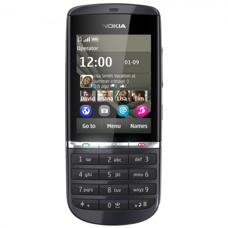 Nokia Asha 300 - Vedere din fata