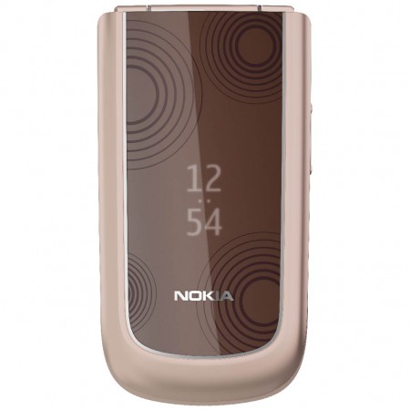 Nokia 3710 fold - Vedere din fata (roz)